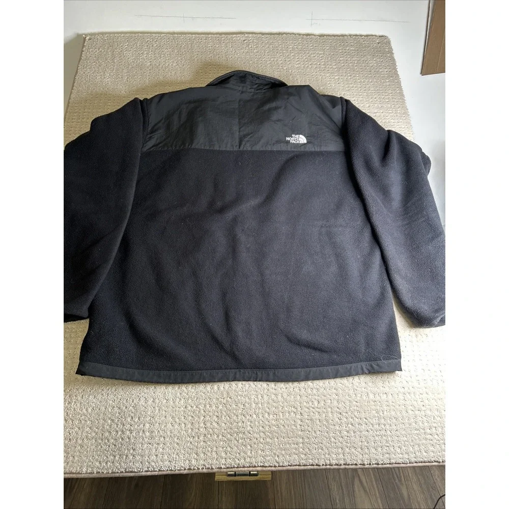 The North Face Denali Fleece Jacket Men's XXL/TTG Black Polartec Full Zip Y2K